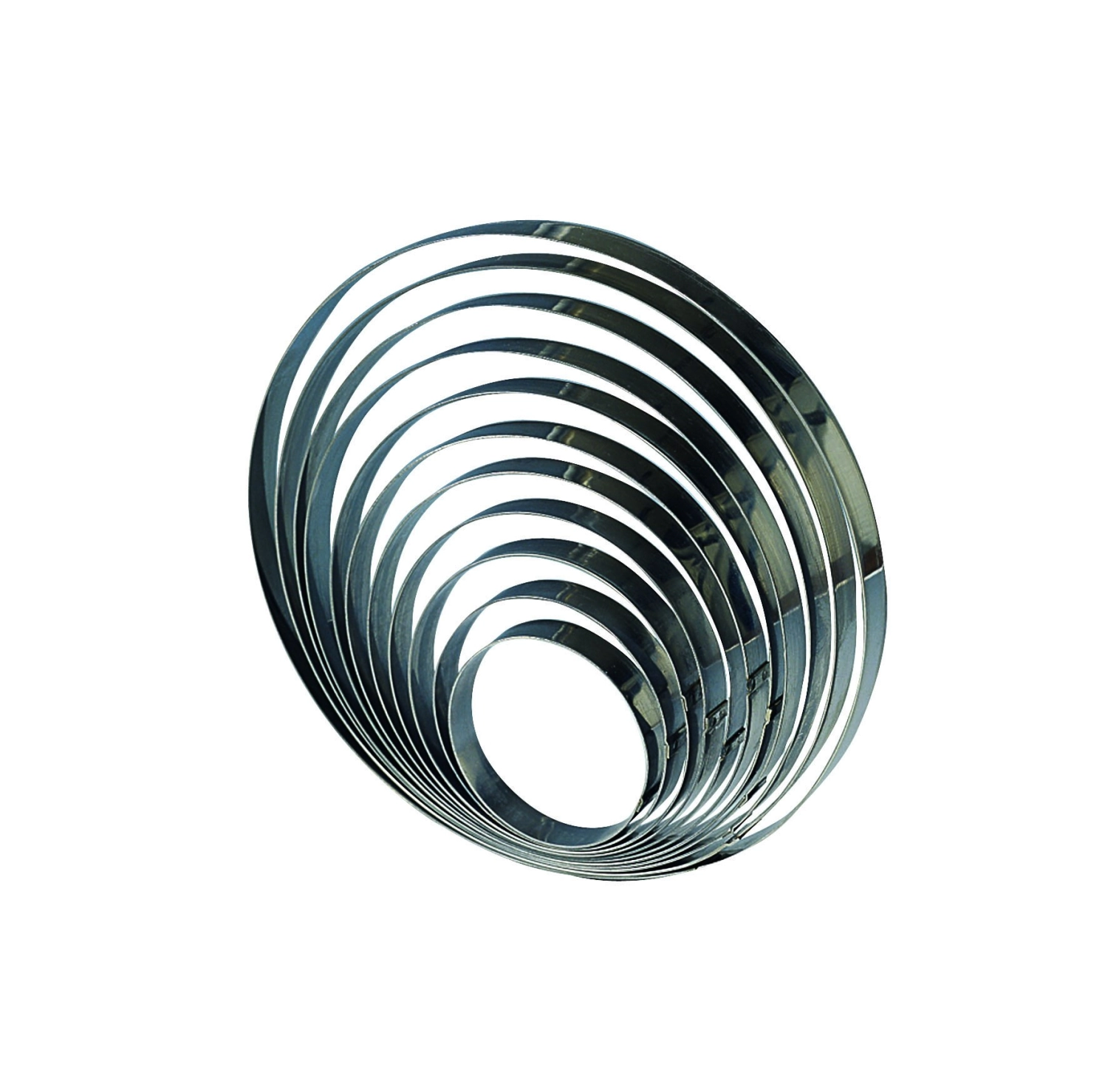 Edelstahlring H4cm D12cm