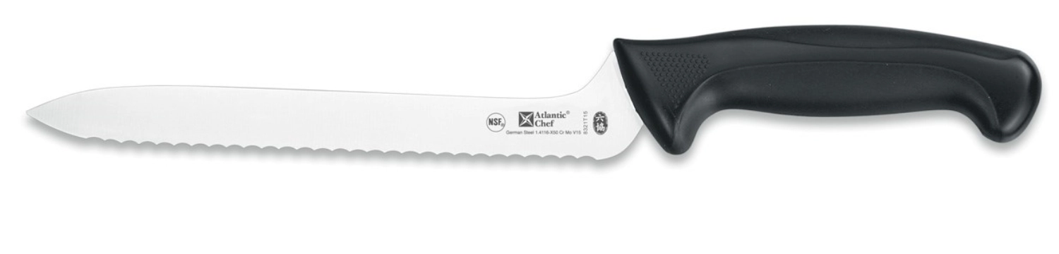 Atlantic Chef Brotmesser gekröpft