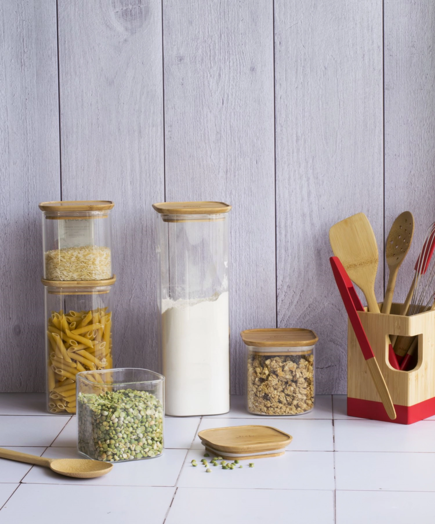 Vorratsglas mit Bambusdeckel