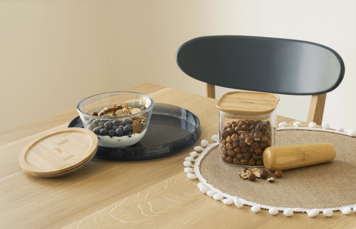 Vorratsglas mit Bambusdeckel