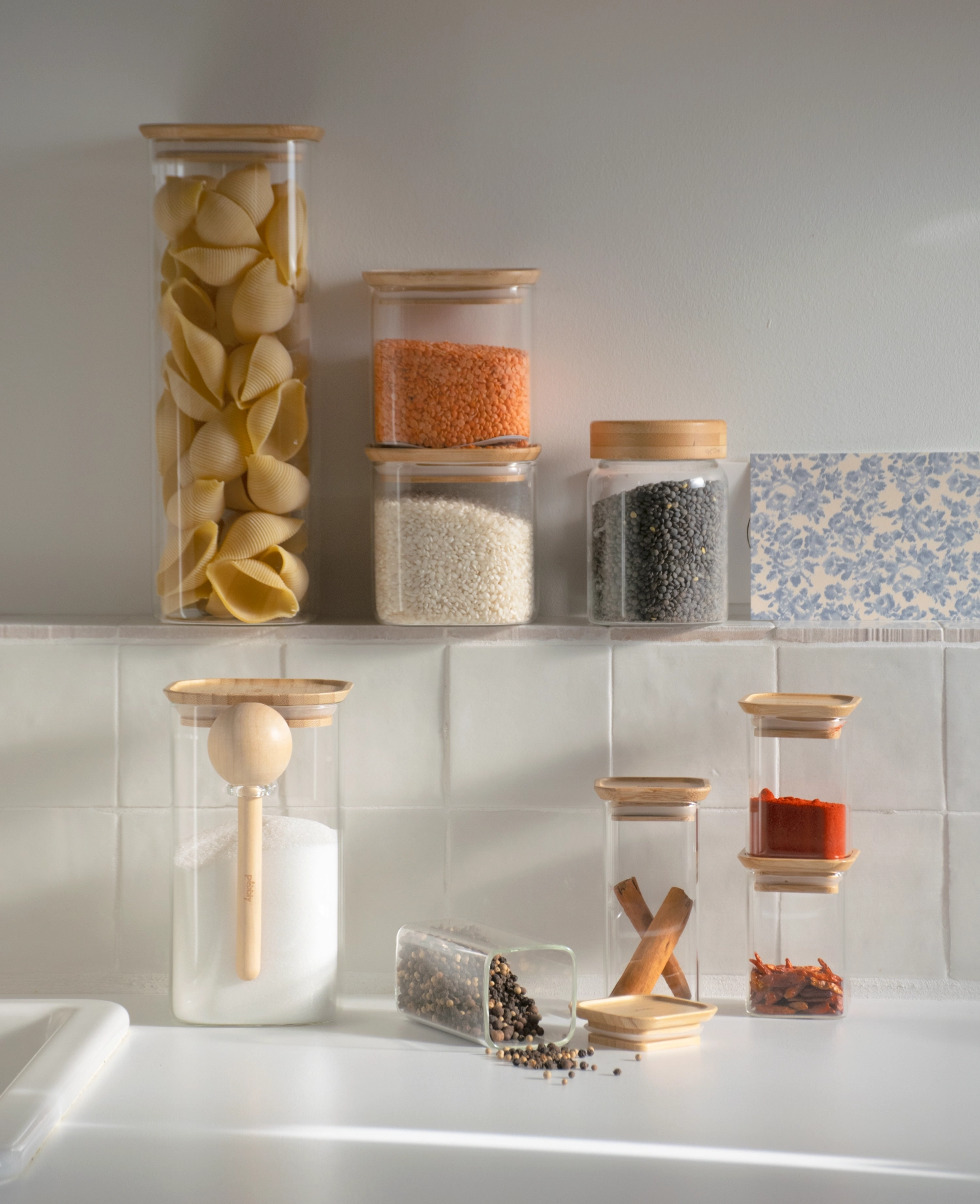 Vorratglas mit Messlöffel