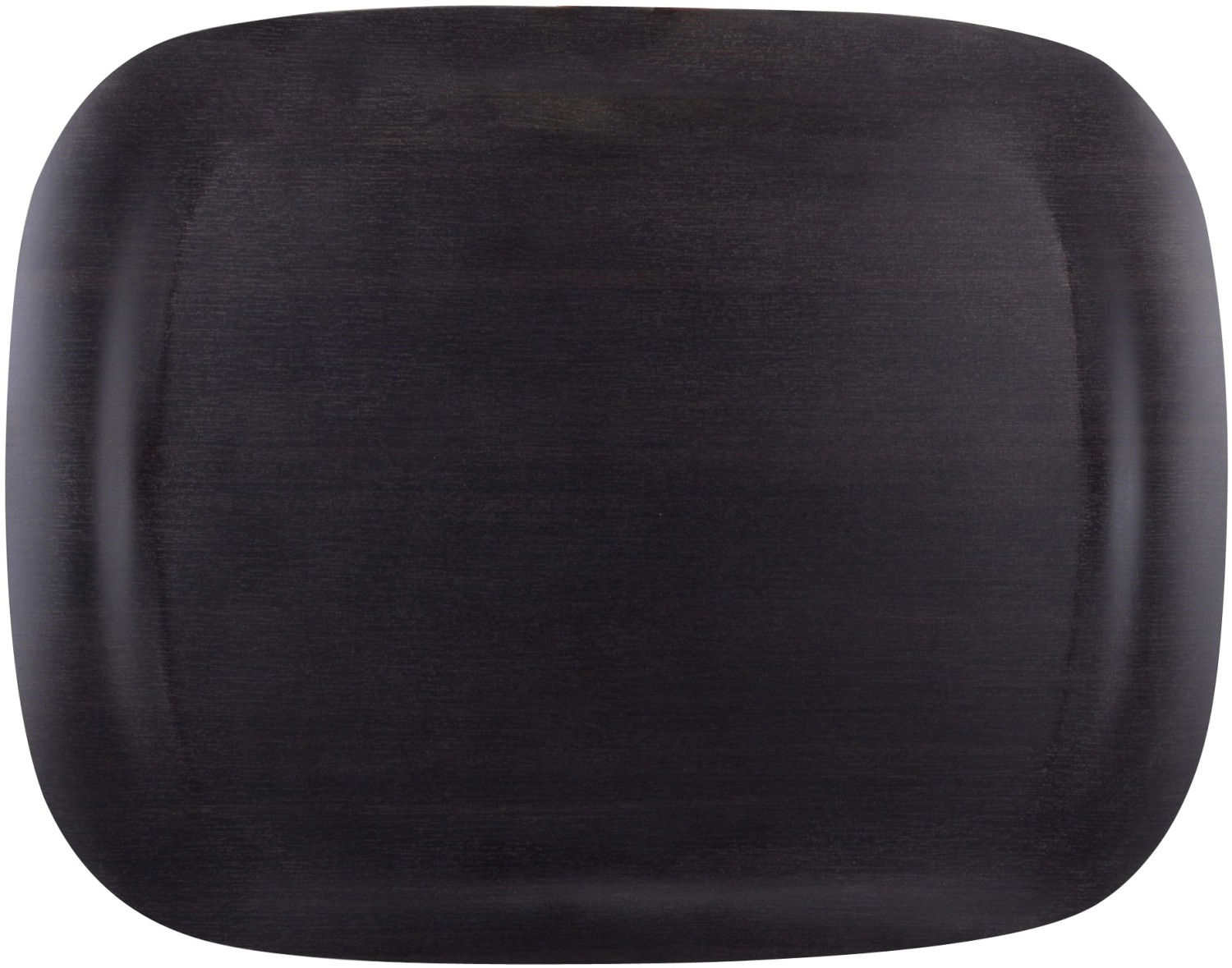 Plateau wave art dark wood 32x21cm