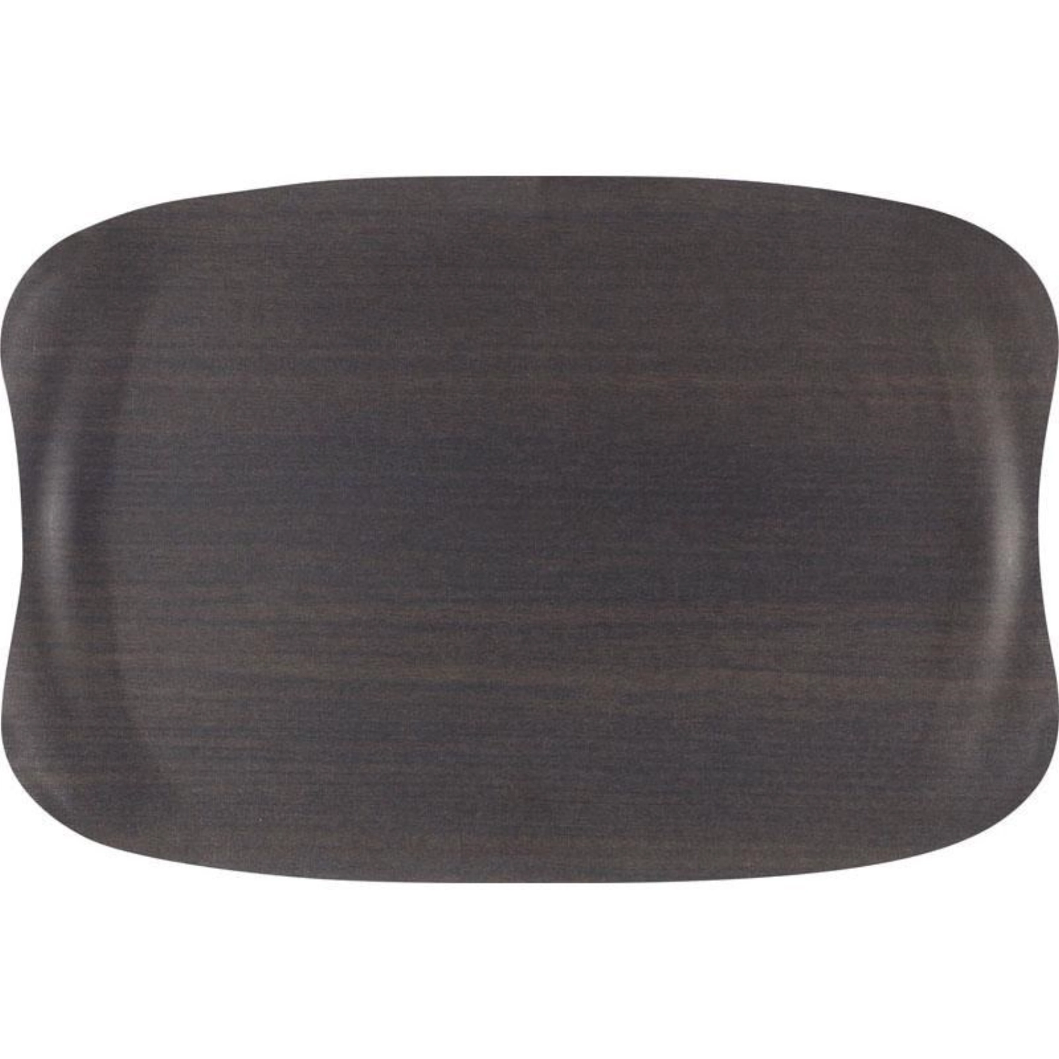 Plateau Wave Dark Wood 32x21cm