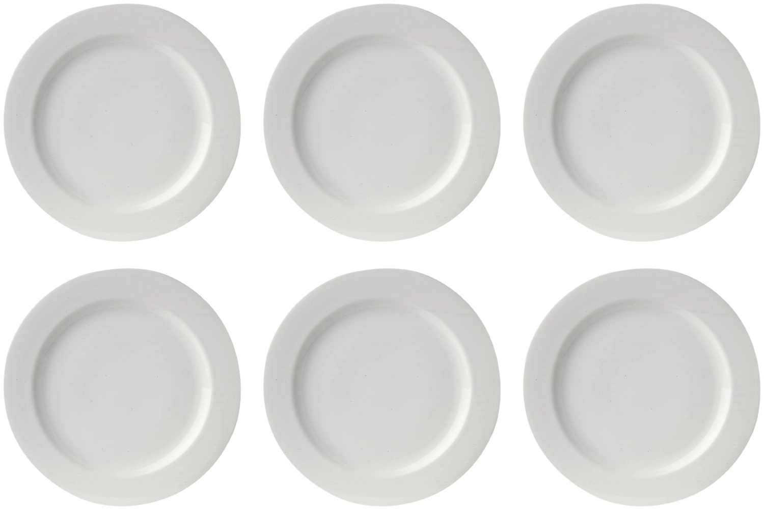 Lot de 6 Uni 09 assiettes creuses Top CC