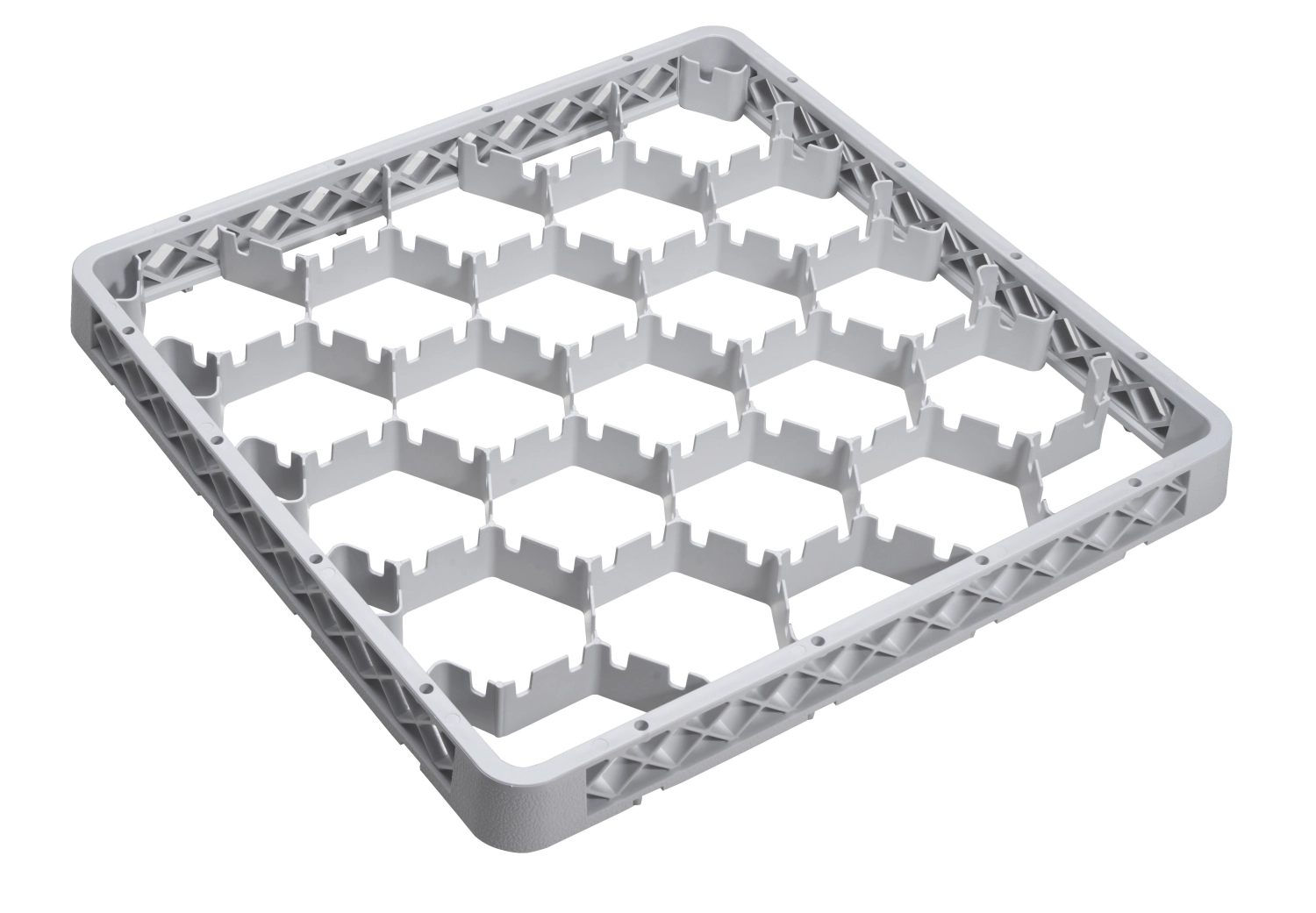 Rehausse pour panier à verres 20 compartiments octogonaux
