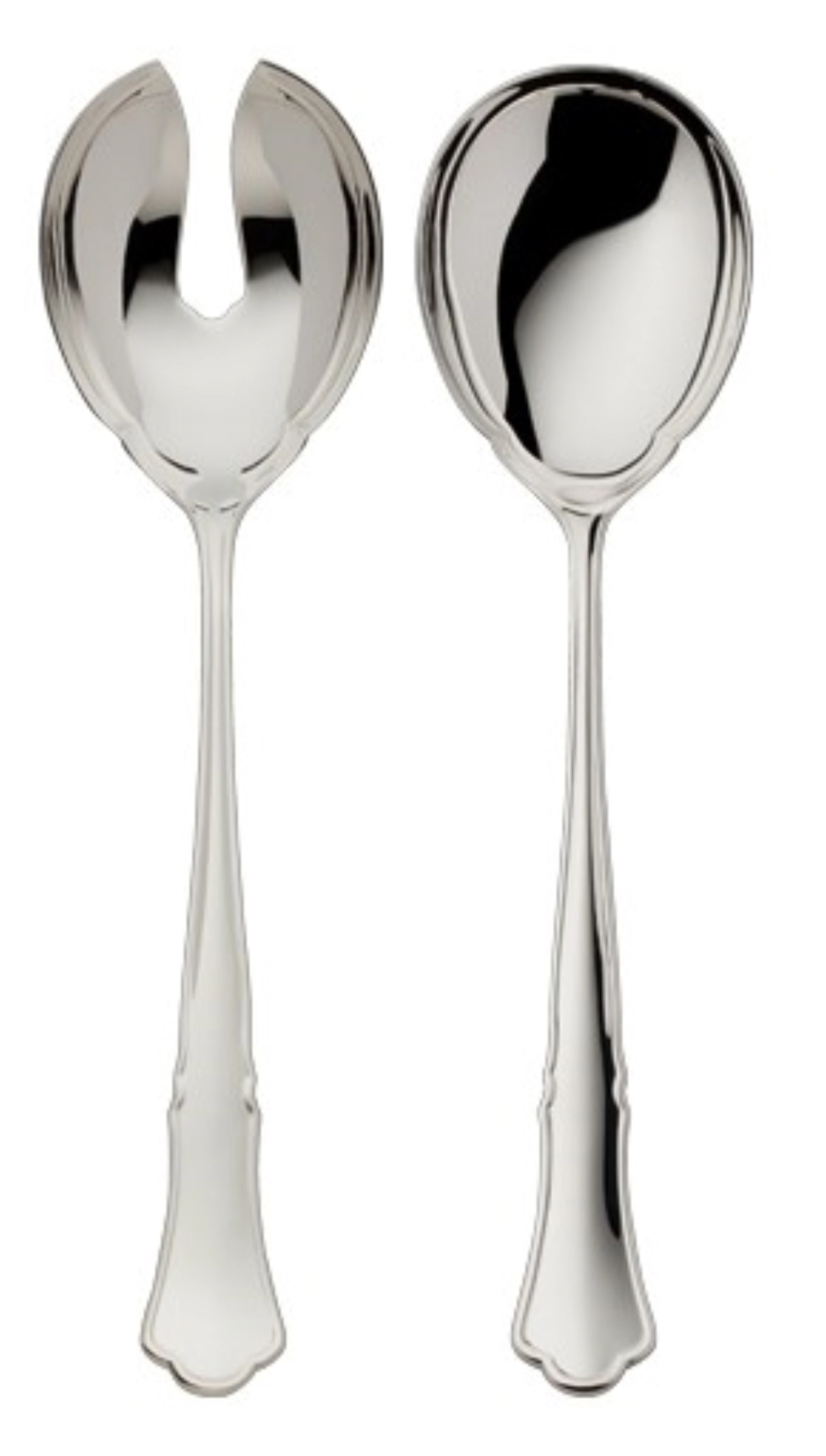 Alt-Chippendale 150 Salatbesteck, gross