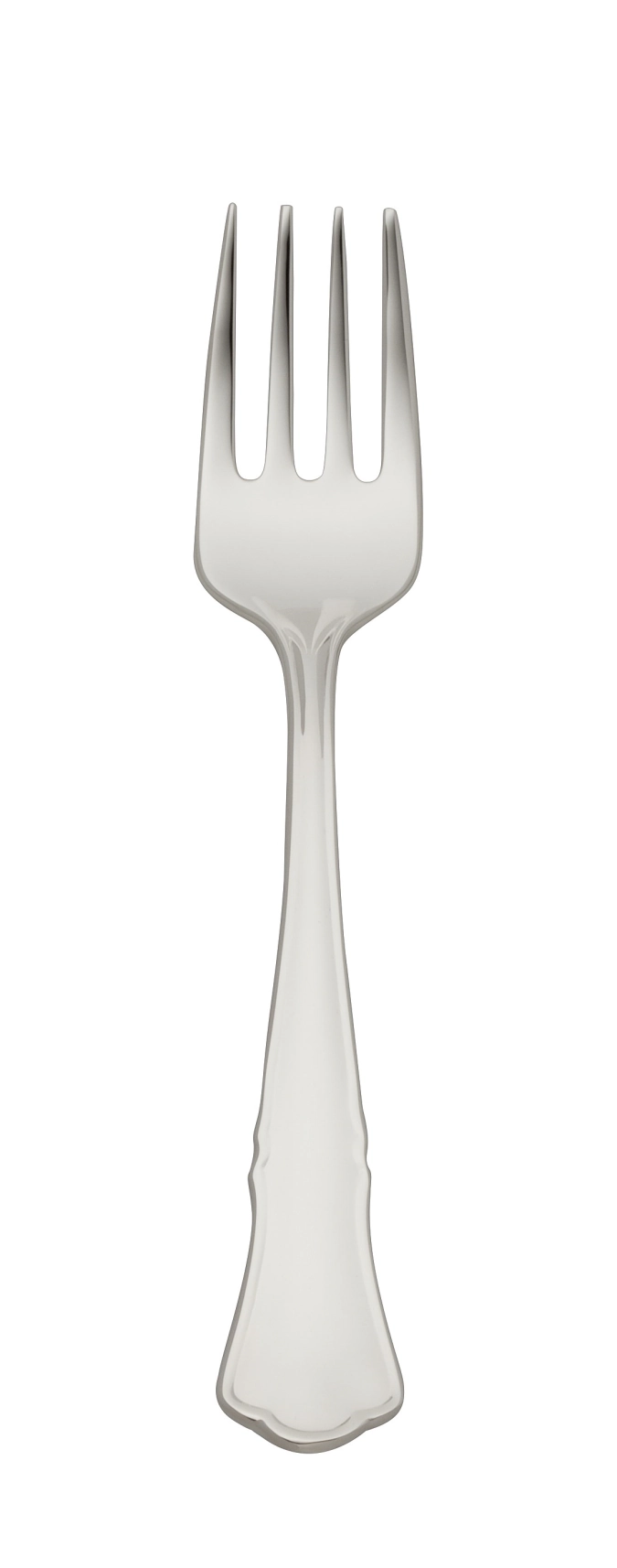 Ancienne Chippendale 925 Fourchette p. enfant 14.6x2.4cm