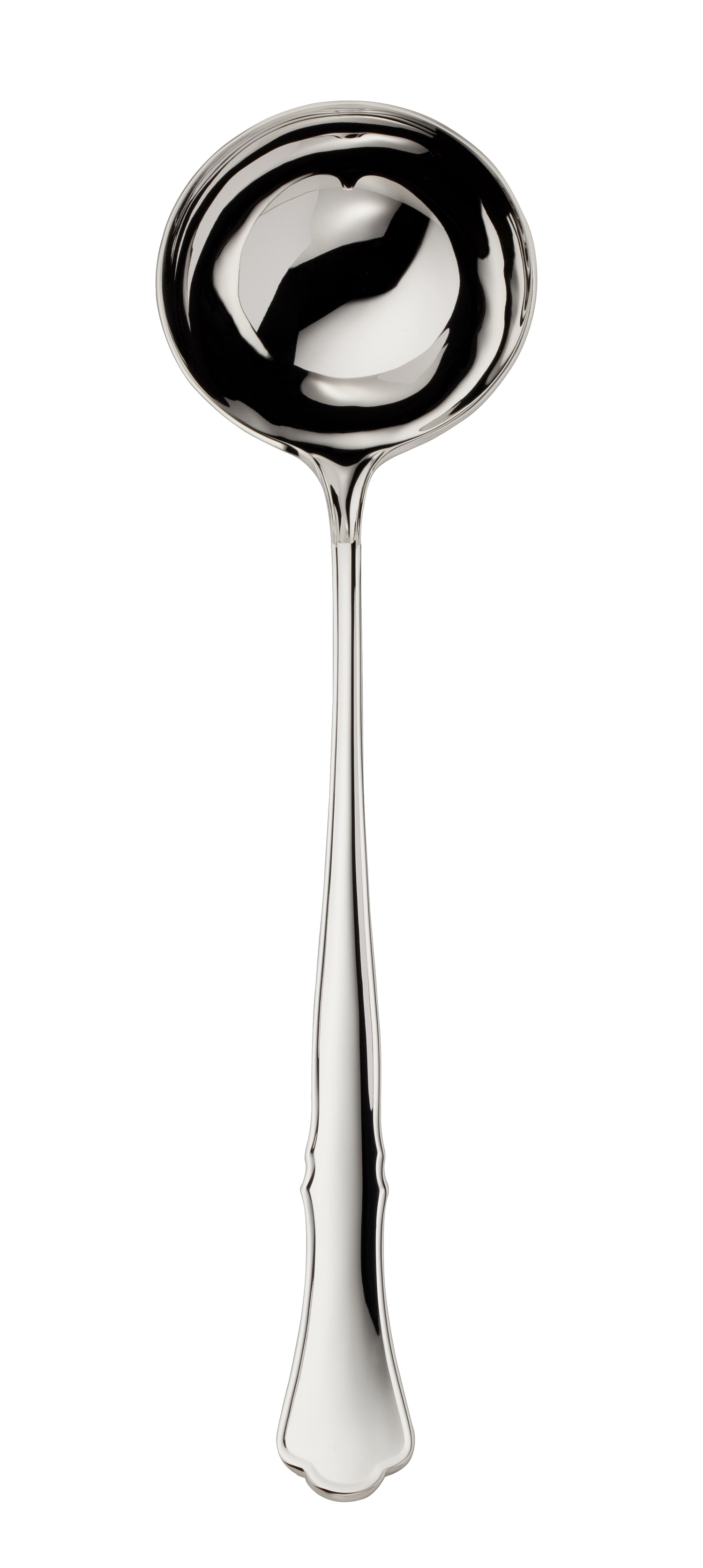 Ancienne Chippendale 925 Louche à soupe 28.7x7.2cm