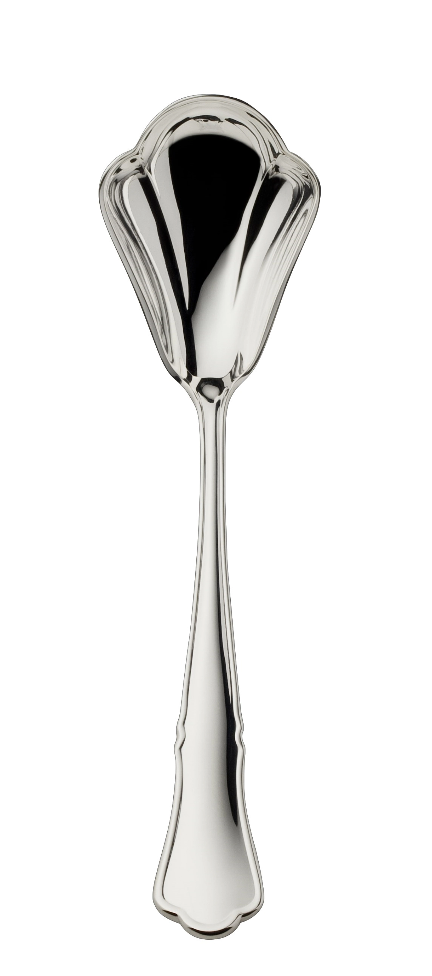 Ancienne Chippendale 925 Cuillère à sucre 12.6x3.3cm