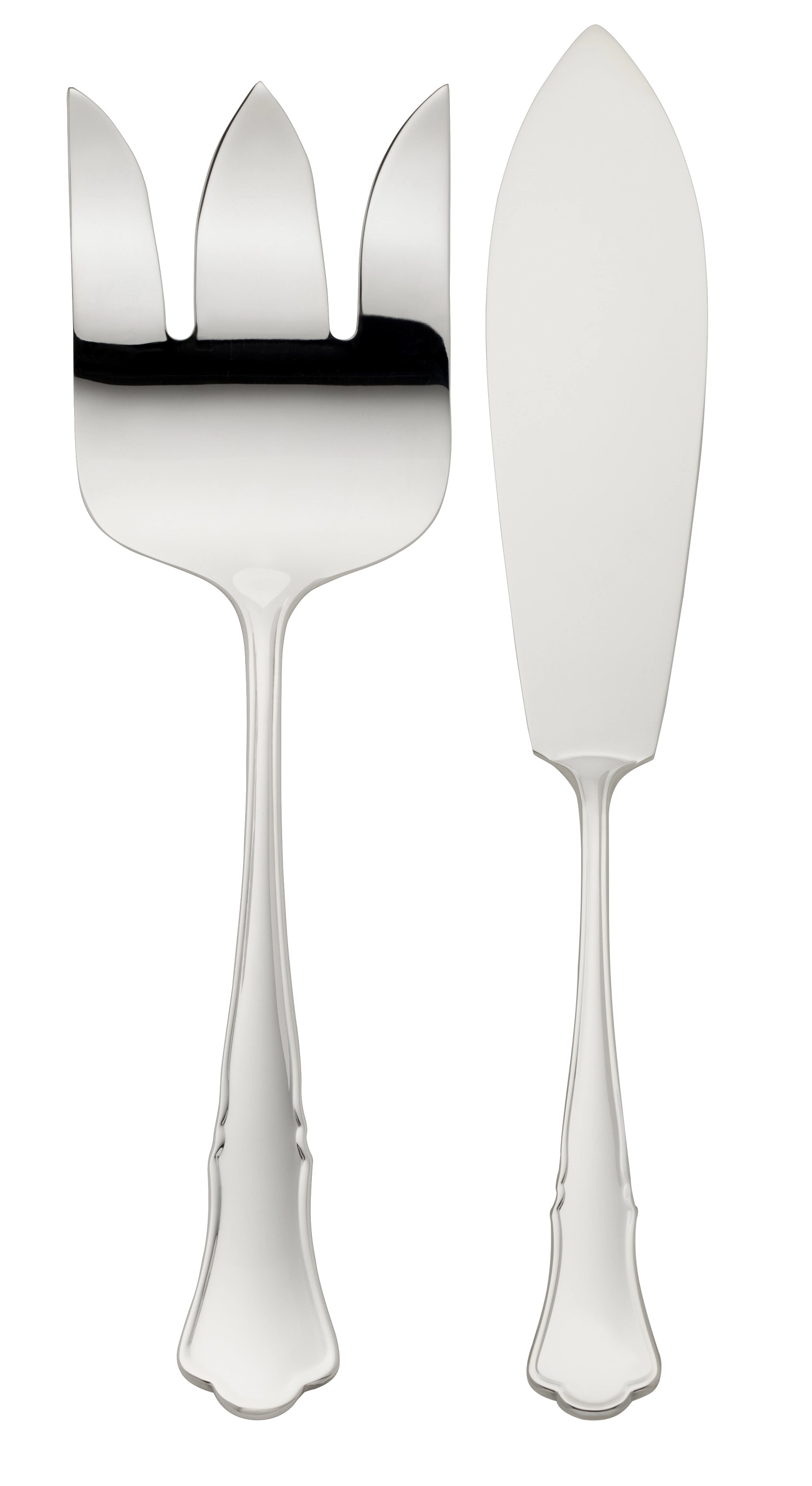 Alt-Chippendale 925 Couverts de présentation du poisson