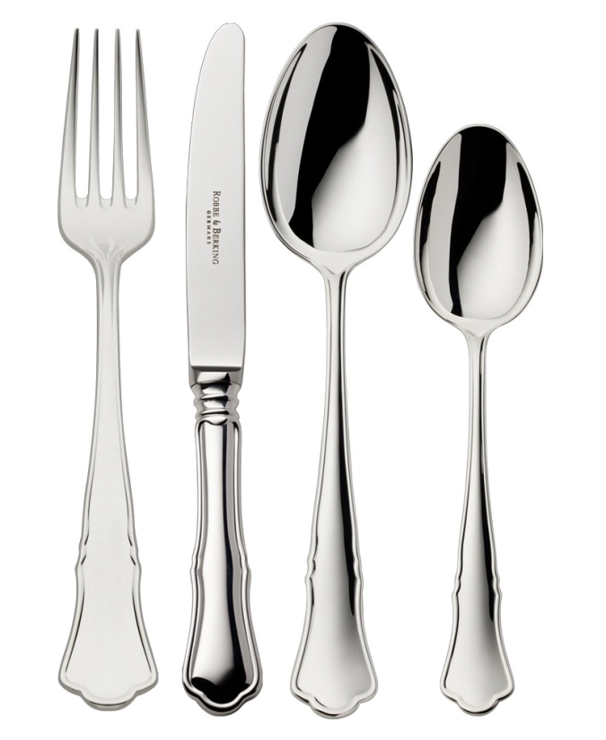 Alt-Chippendale 925 Couteau à beurre et à fromage