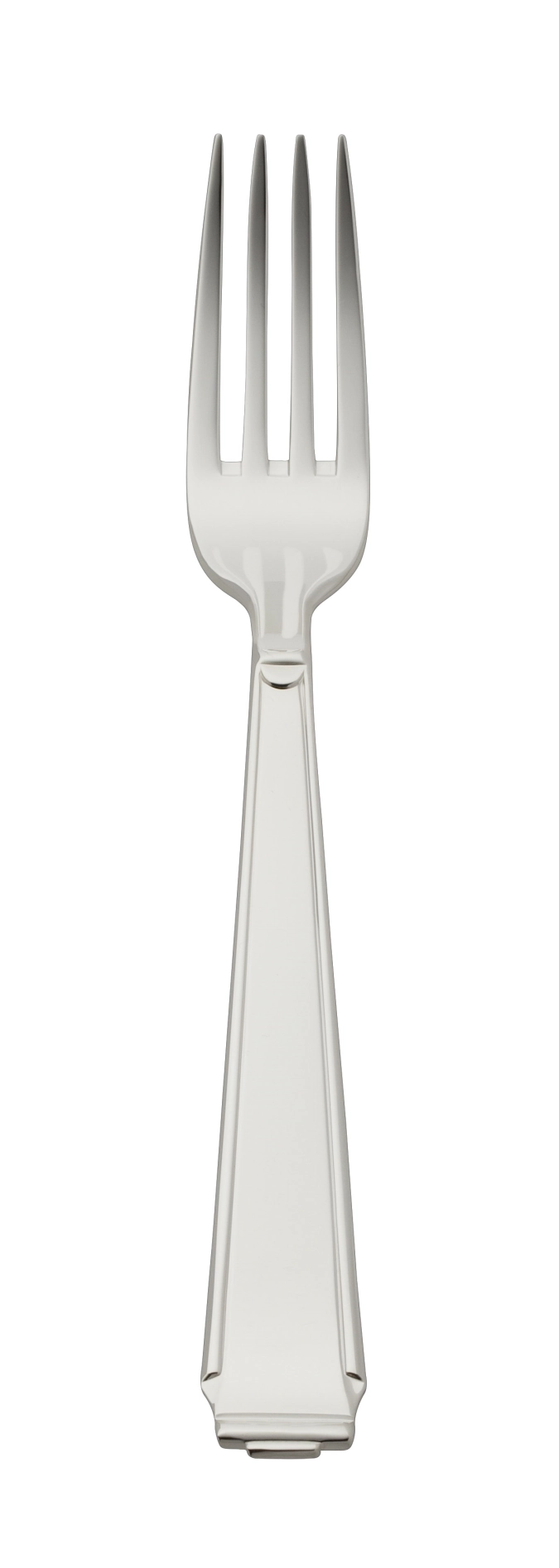 Art Deco 925 Fourchette à dessert 18.5x2.3cm