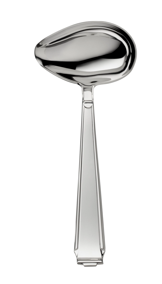 Art Deco 925 Cuillère à sauce 17.5x7.3cm