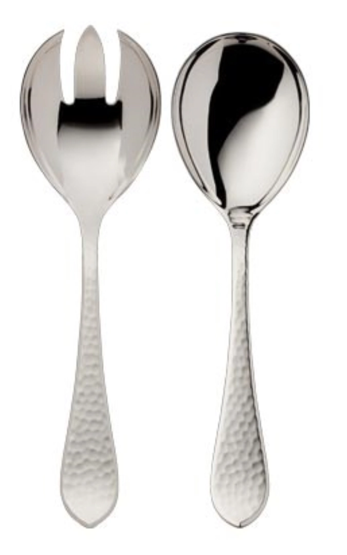 Martelé 925 Couverts à salade, grands