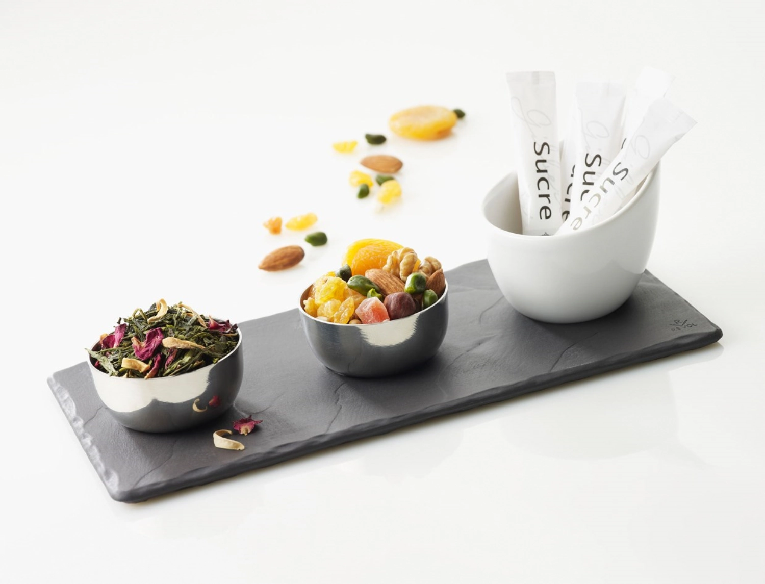 Basalt planche rect. 25x12cm