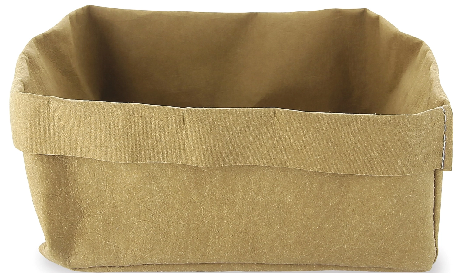 Sac à pain, 20x20x9 cm, beige