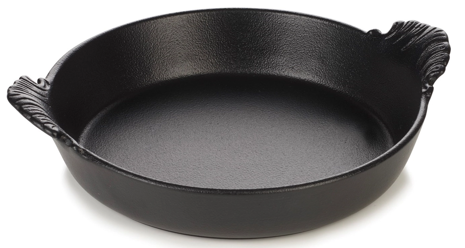 Gratinschüsssel rund mit Griffen