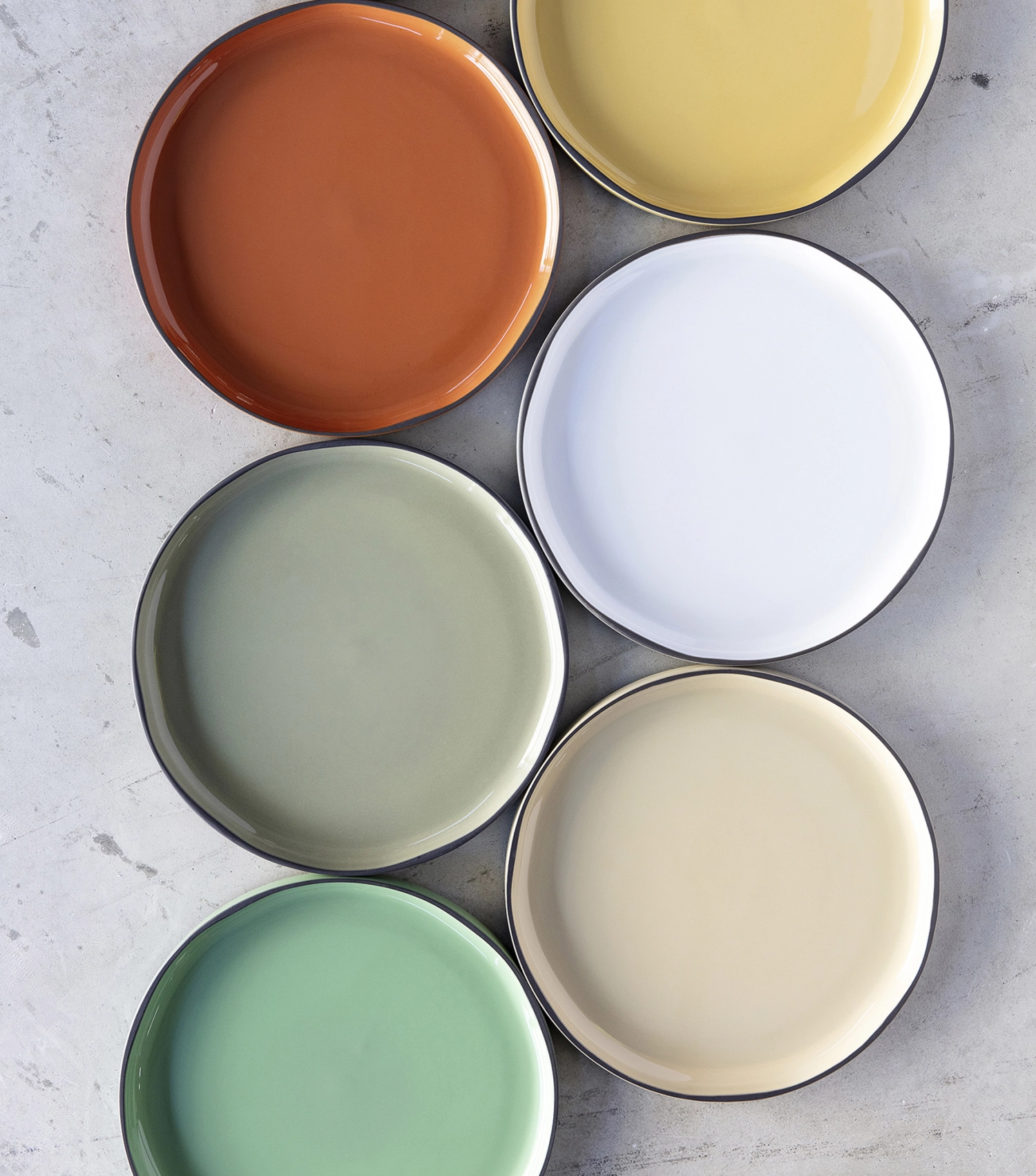 Caractere assiette gourmande 14cm