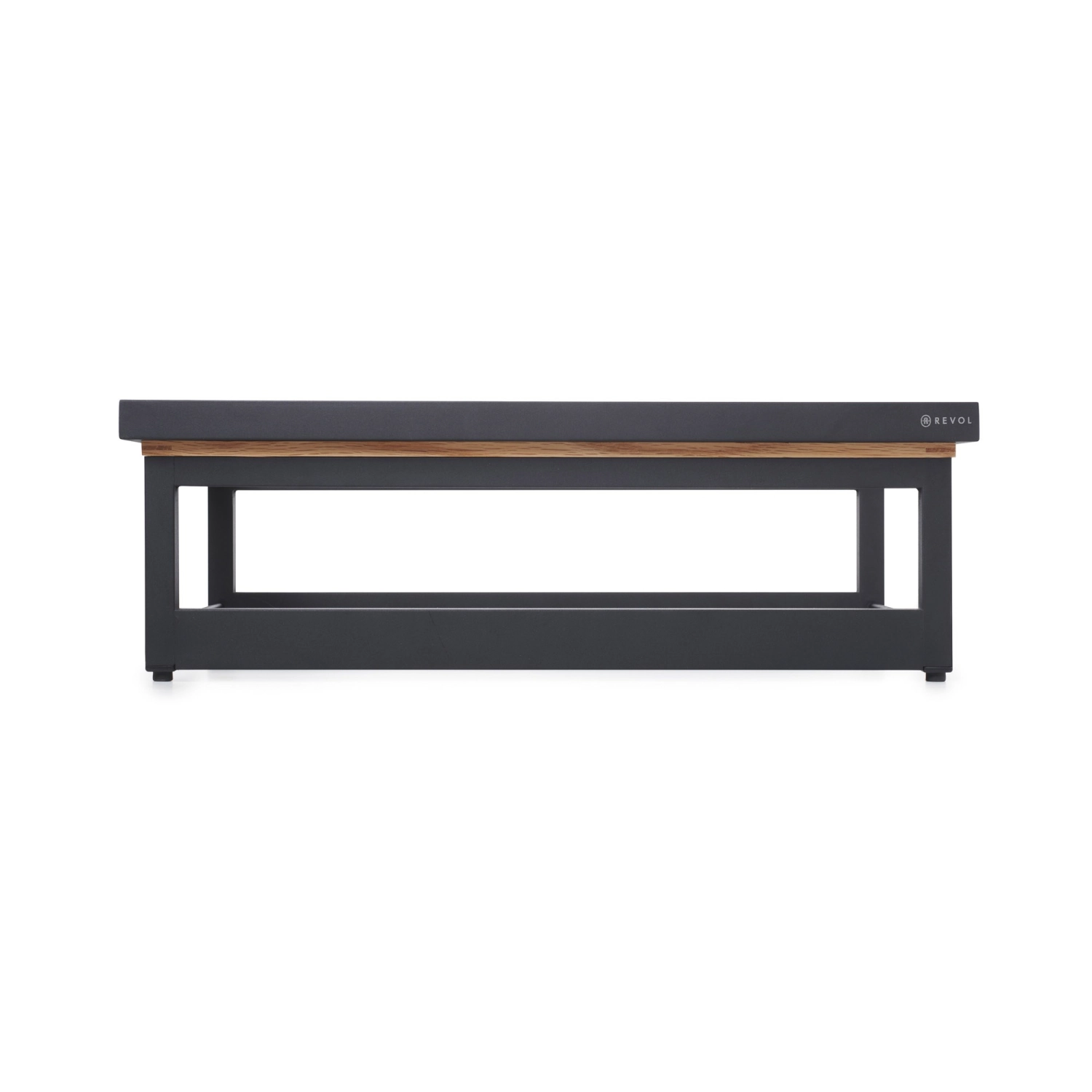 En scene rehausse haute pour gn 1/1 metal noir mat, cadre ch