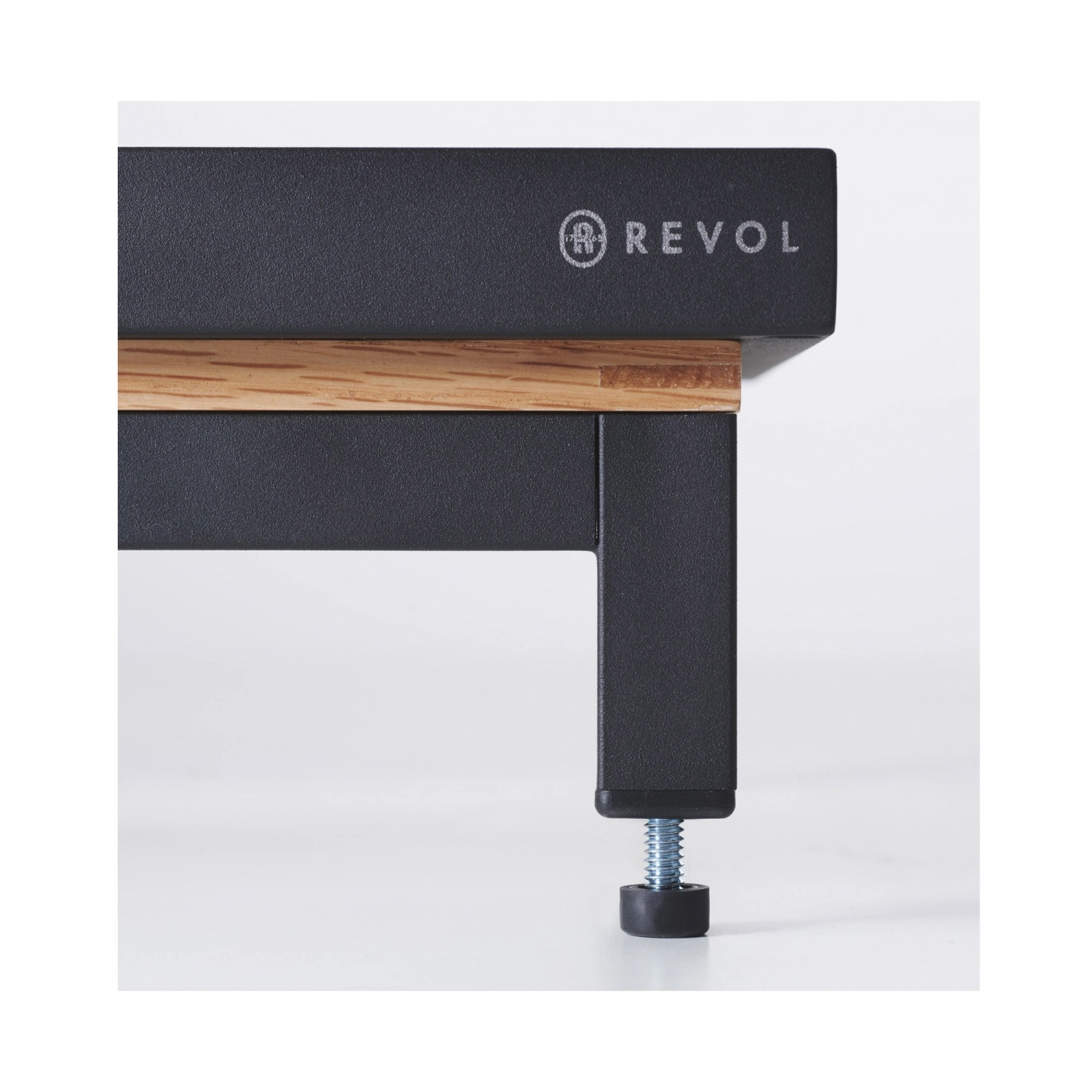 En scene rehausse haute pour gn 1/1 metal noir mat, cadre ch