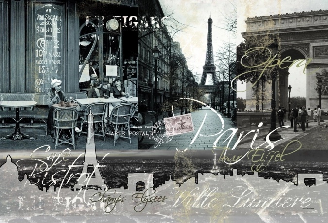 Paris set de table 45x30cm