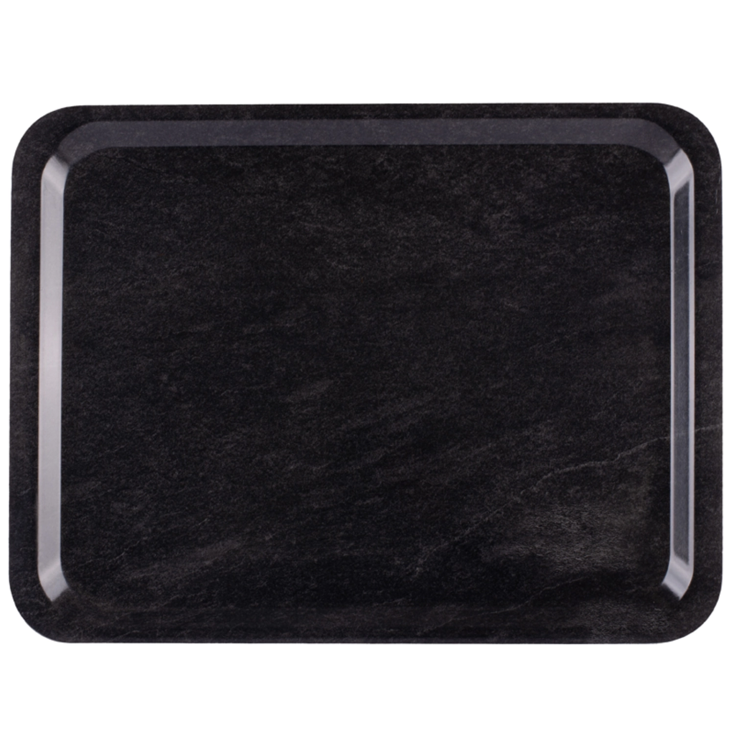 Plateau Casino Dark Marble 43x33cm