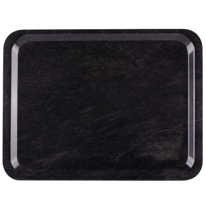 Tablett Casino Dark Marble 43x33cm