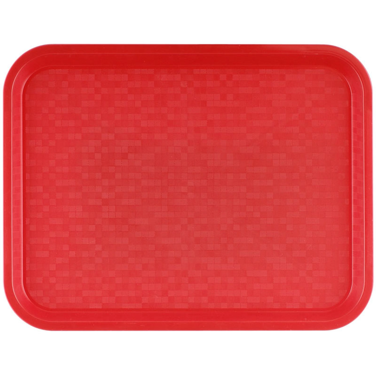 Tablett Polyprop Kirschrot 45.5x35.5cm