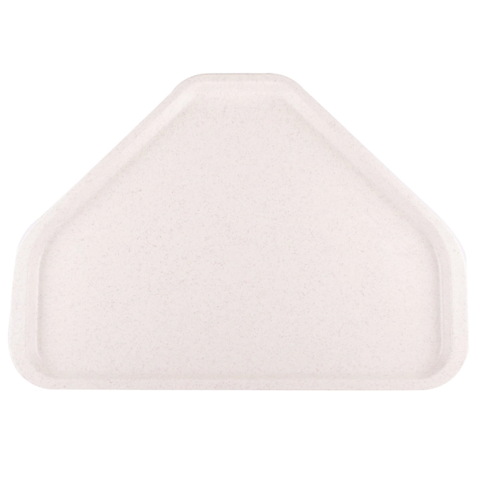 Plateau Trapèze Polyclassic Blanc 48x34cm