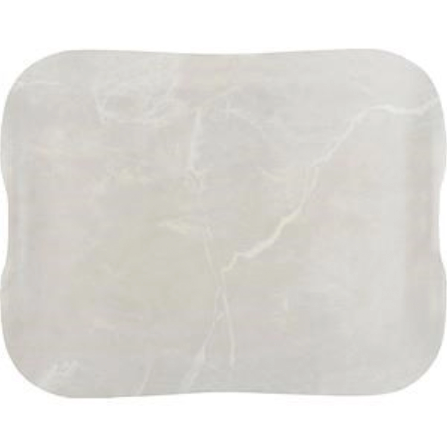 Tablett Dura weiss marble 45.5x35.5cm