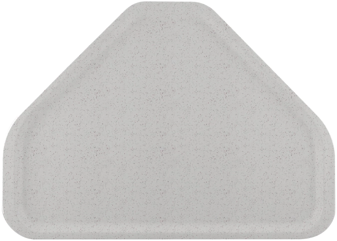 Plateau Trapèze Design Gris 48x34cm