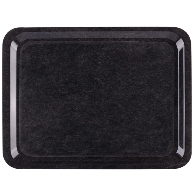 Tablett Casino Dark Marble rutschfest 43x33cm