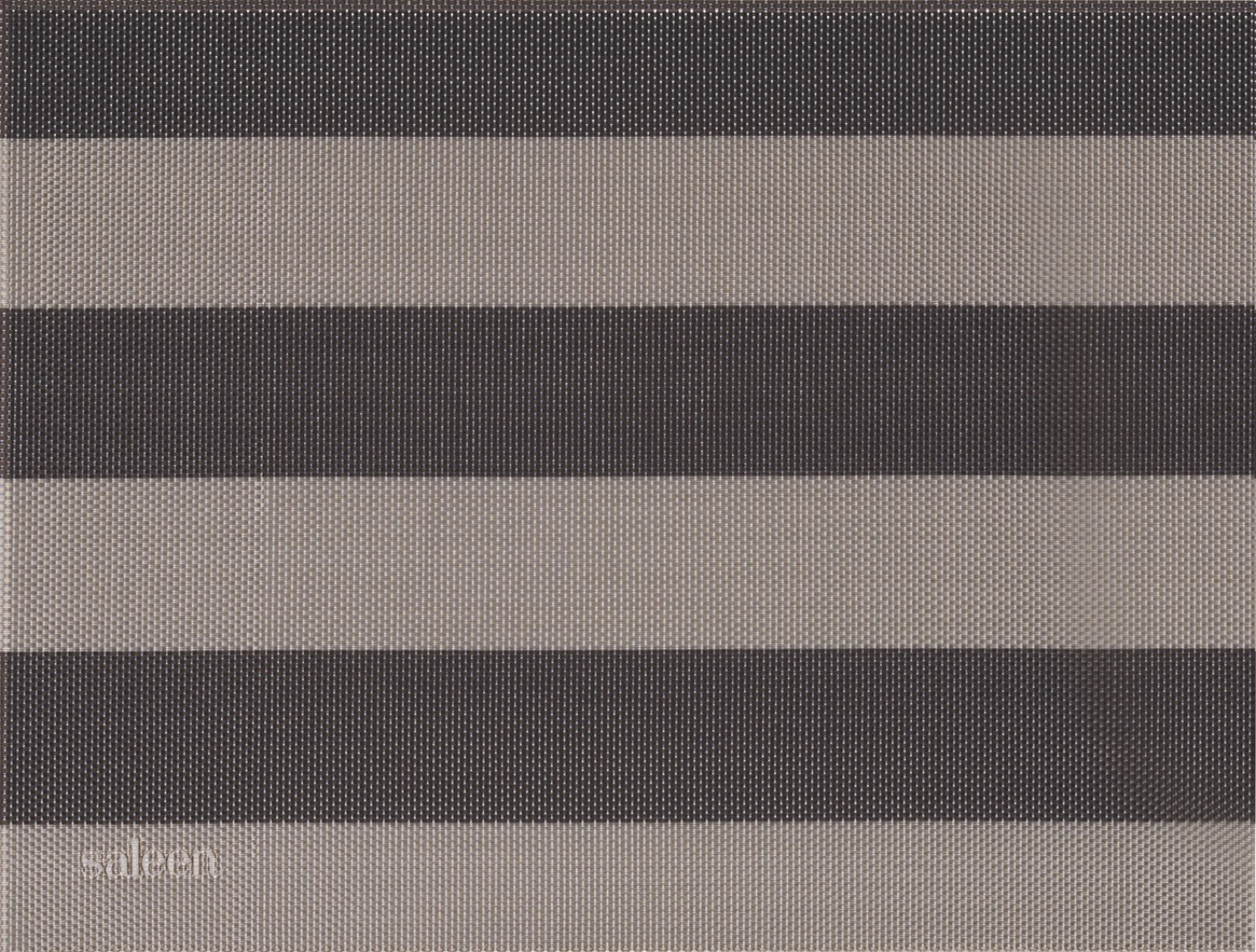 Set de table stripes, carré, beige, marron, 32x42cm