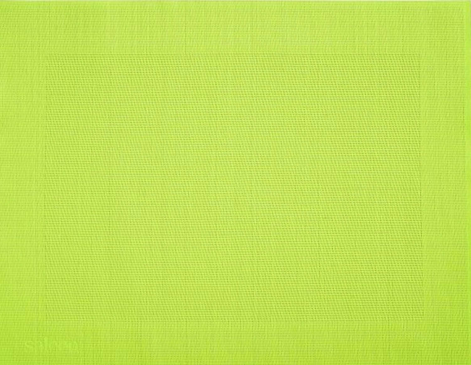 Set de table cadre, carré, vert clair, 32x42cm