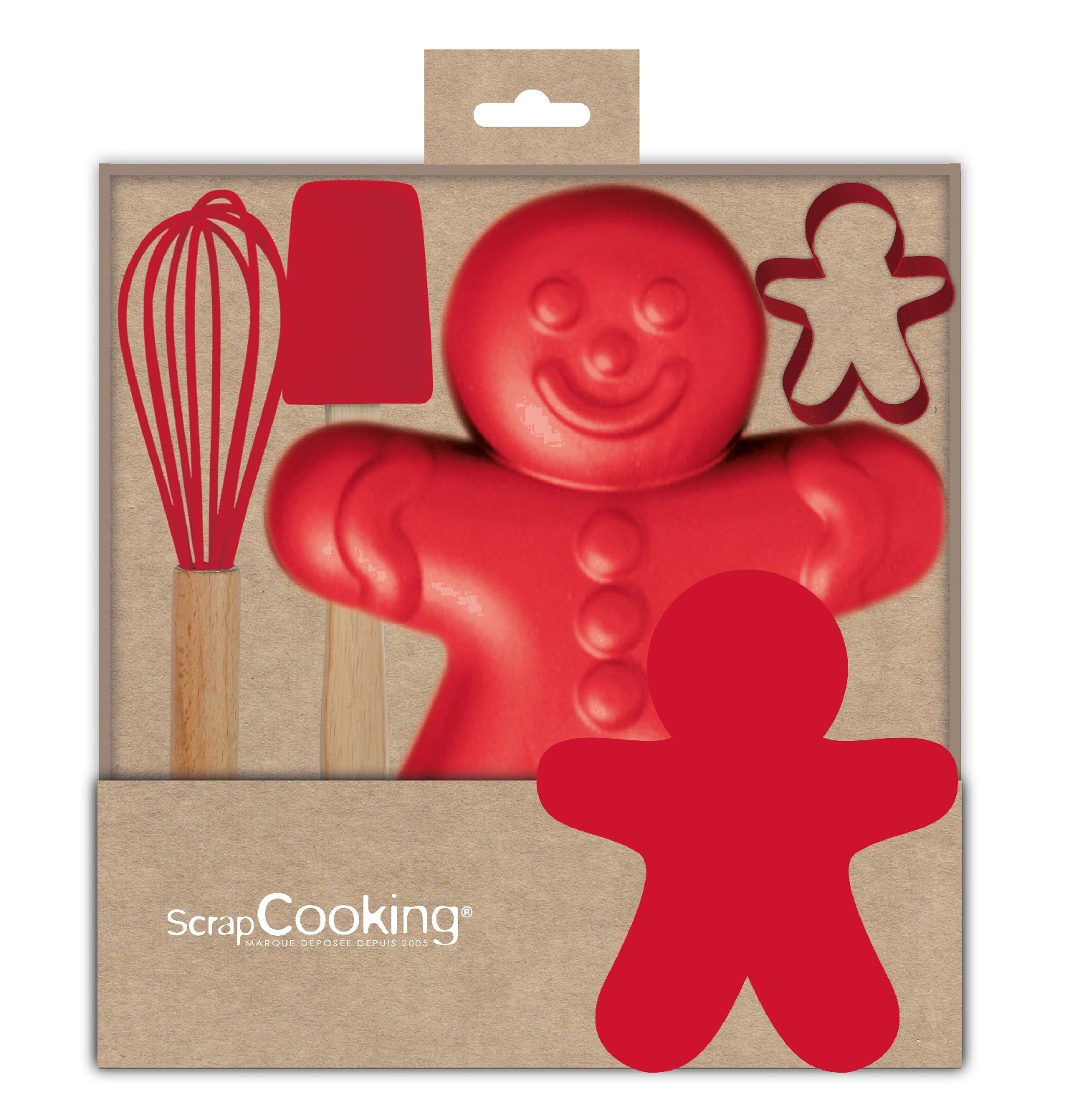 Scrap Cooking 4 pcs. kit de pâtisserie pour enfants, gingerman – Maison  Truffe AG