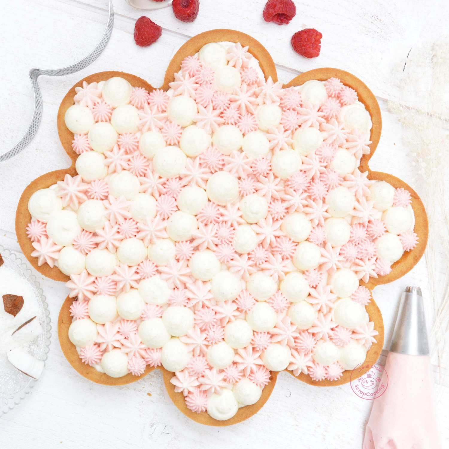 Cercle à tarte perforé