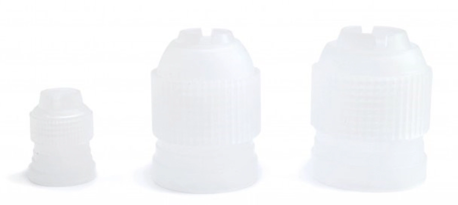 3er Set Adapter für Spritzbeutel