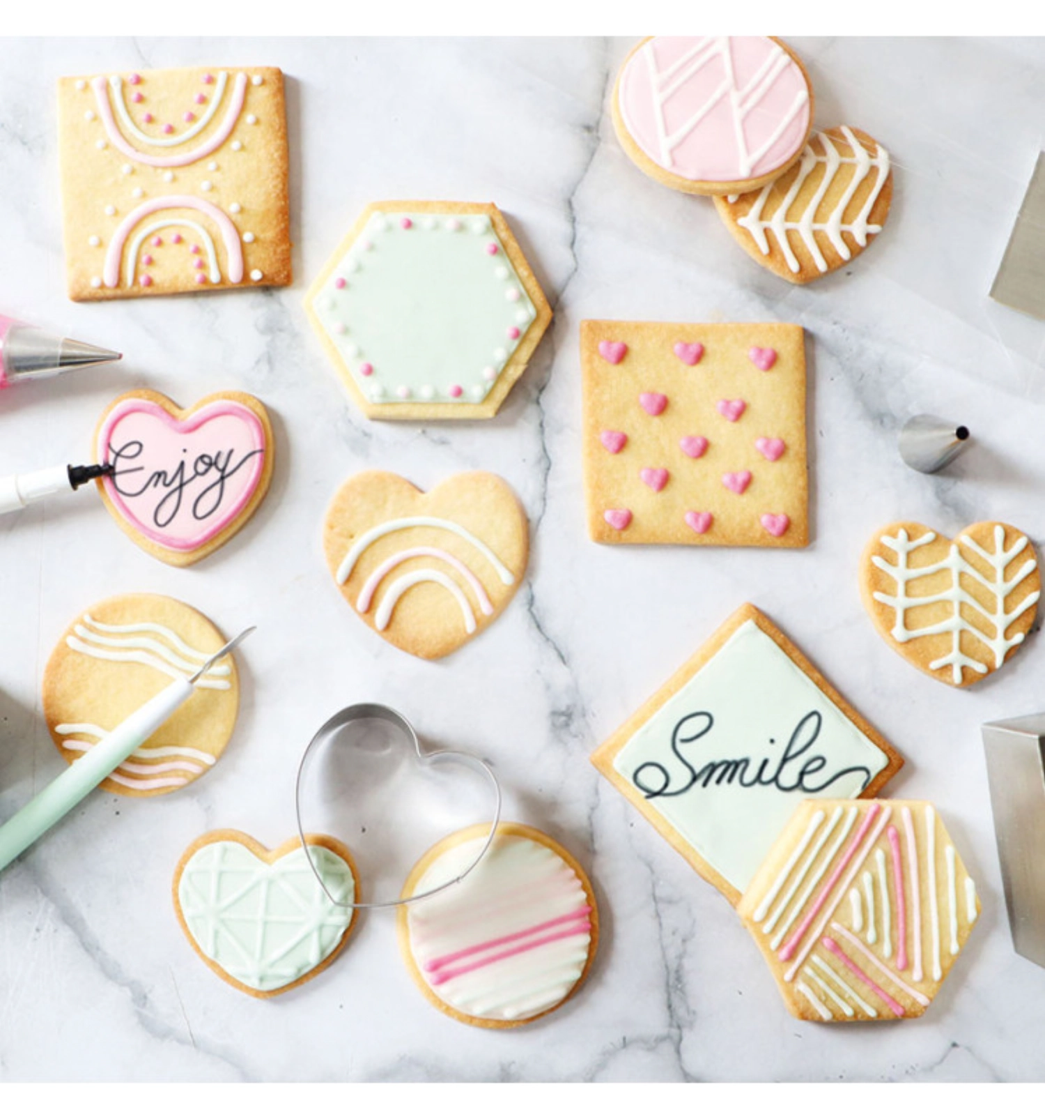 3er Set Spritztüllen