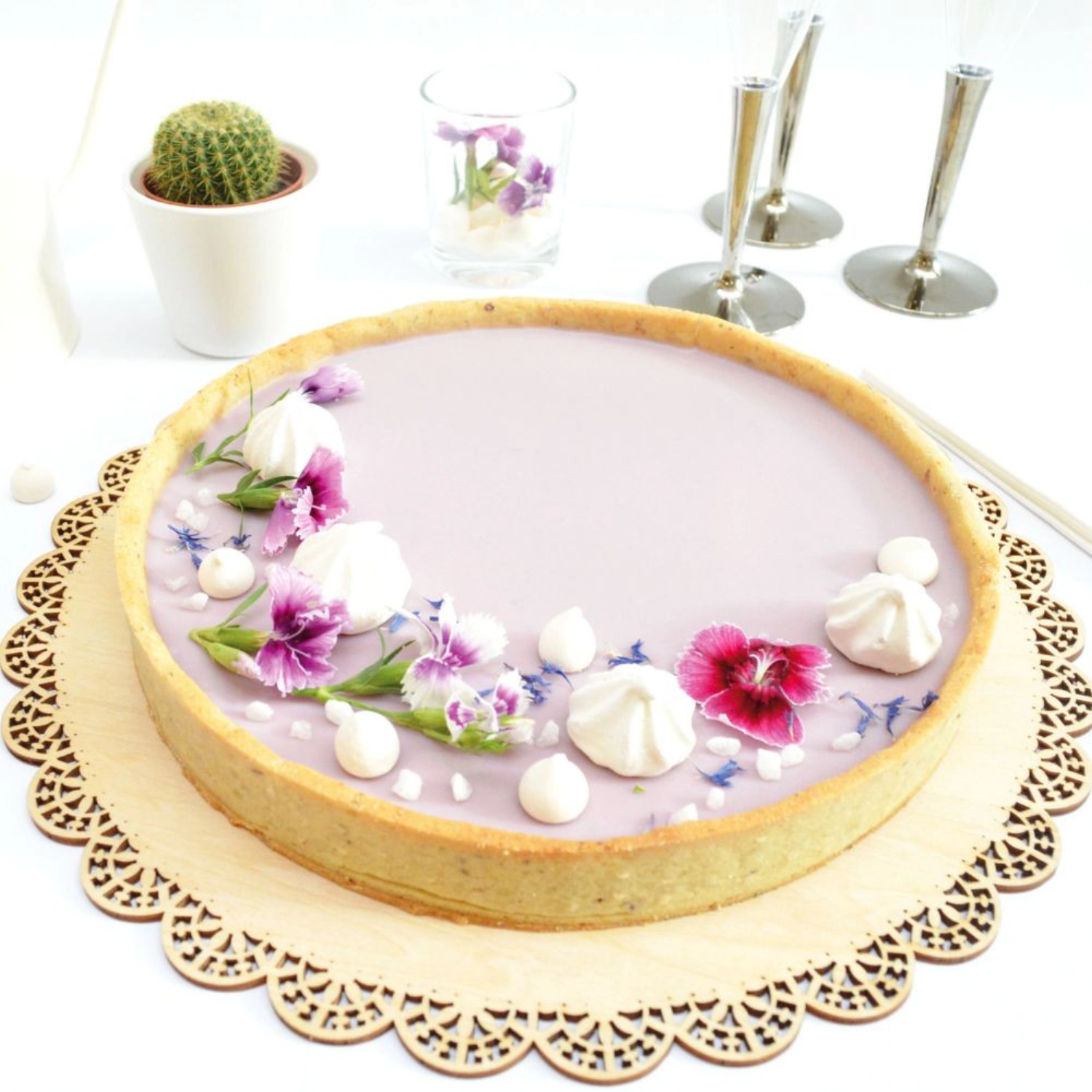 Anneau à tarte perforé extensible 16-30cm h3cm