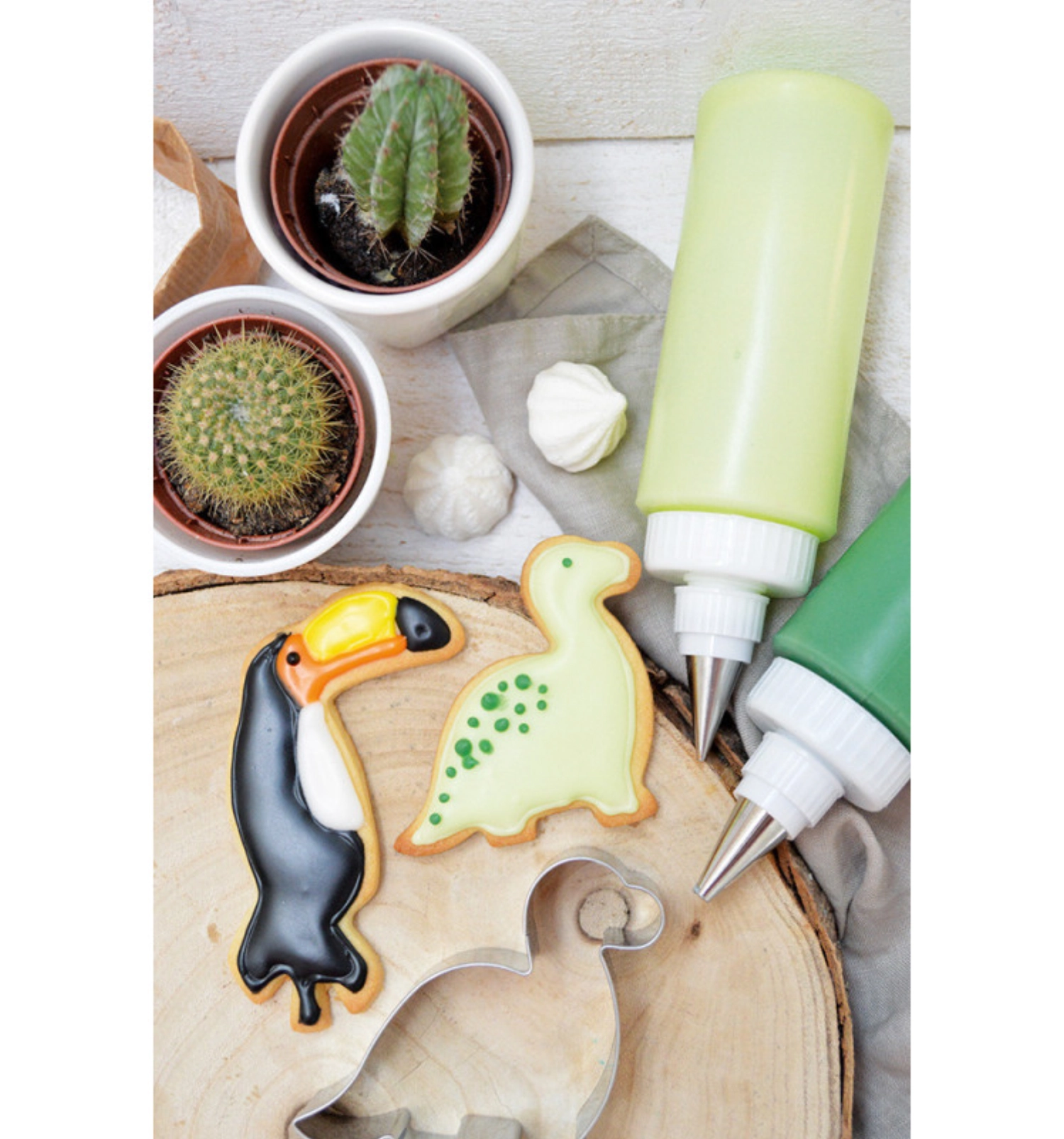 16er Set Ausstechformen Wildtiere