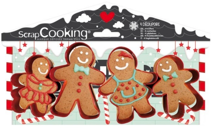 4er Set Ausstechformen