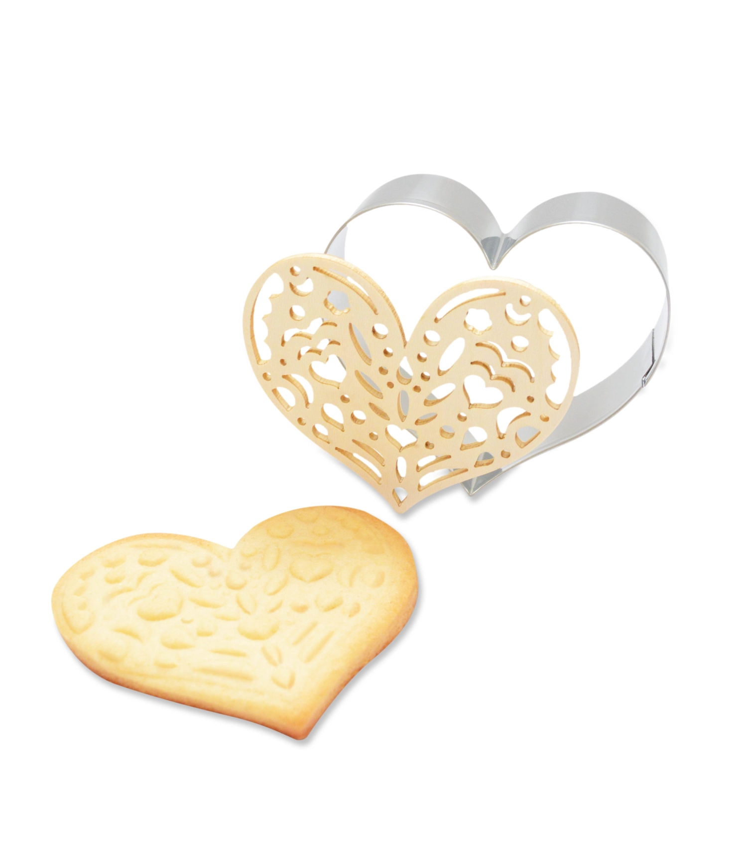 3er Set Ausstechform und Präger