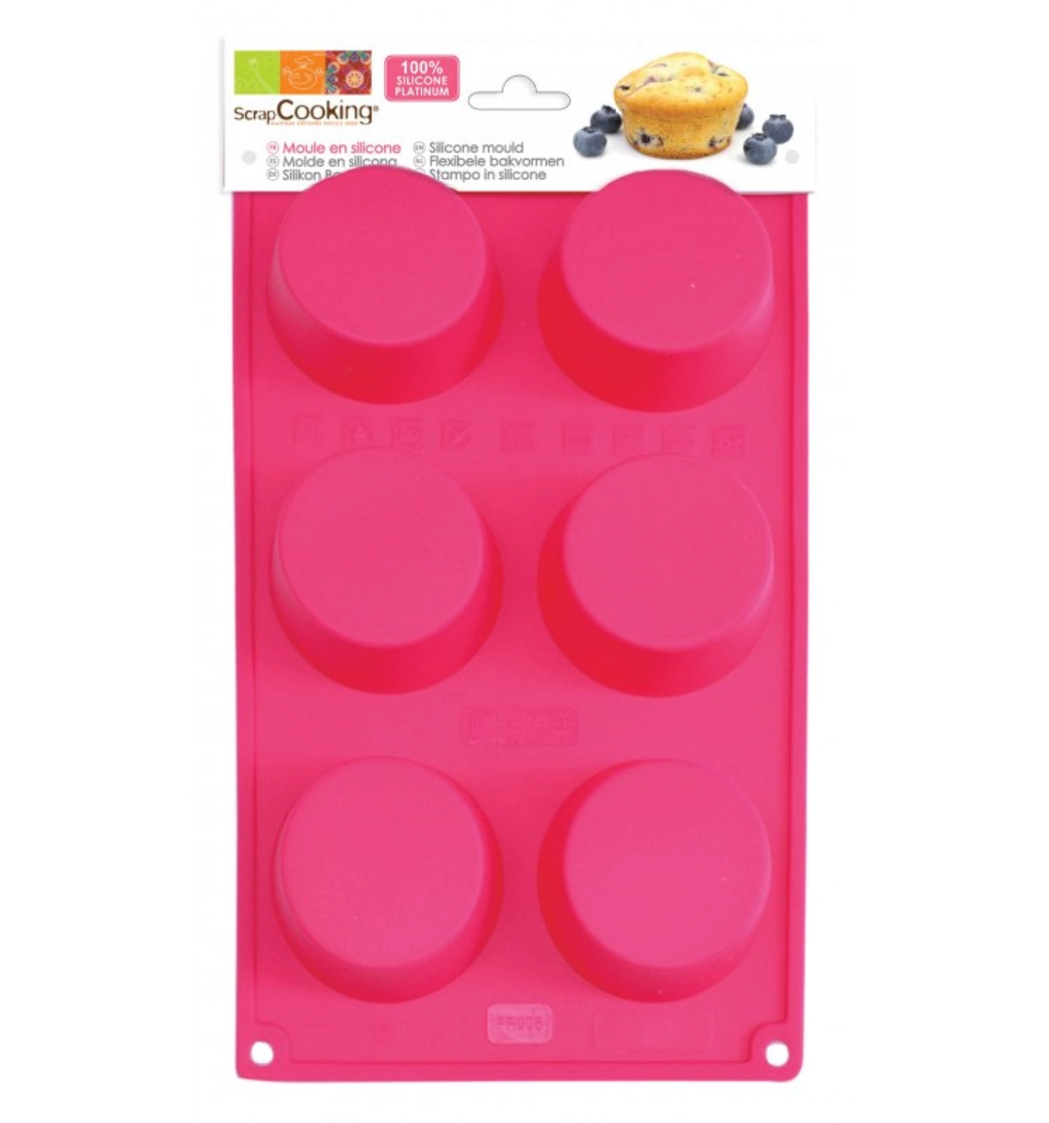 Moule scrapcooking® multi 6 muffins