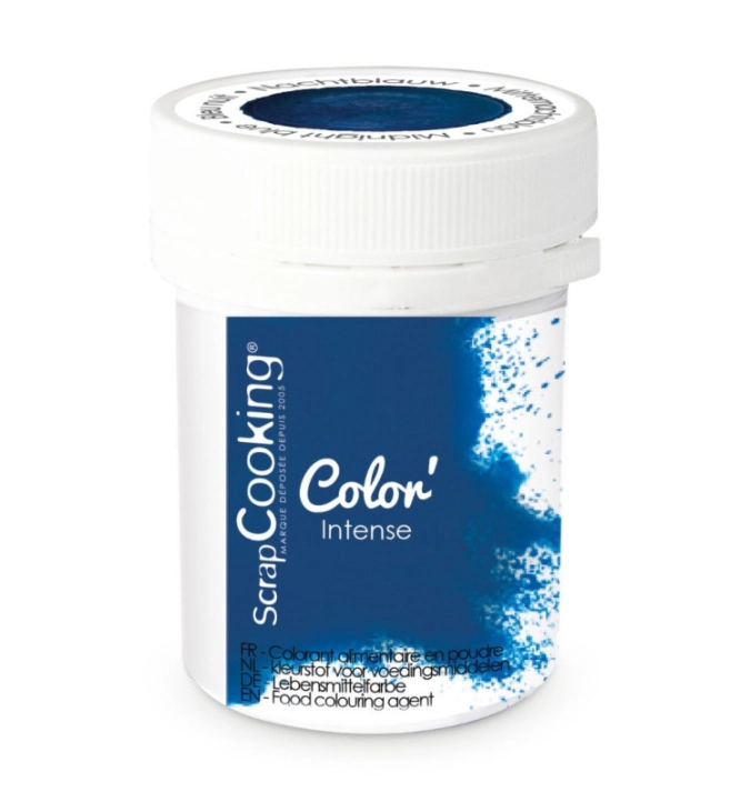 Colorant artificiel en poudre bleu nuit 5g