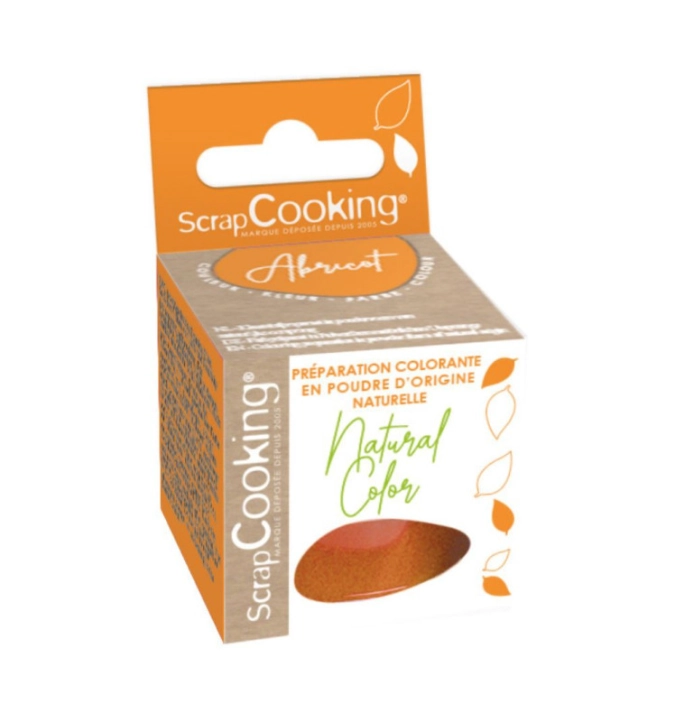 Colorant poudre origine naturelle orange 10g