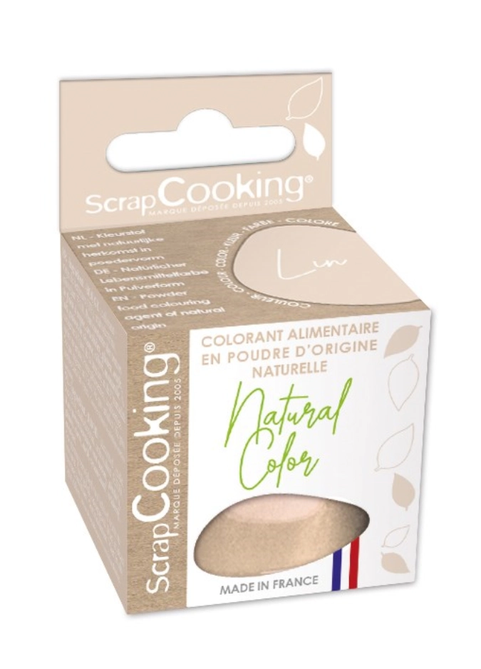 Colorant naturel lin-beige, 10g