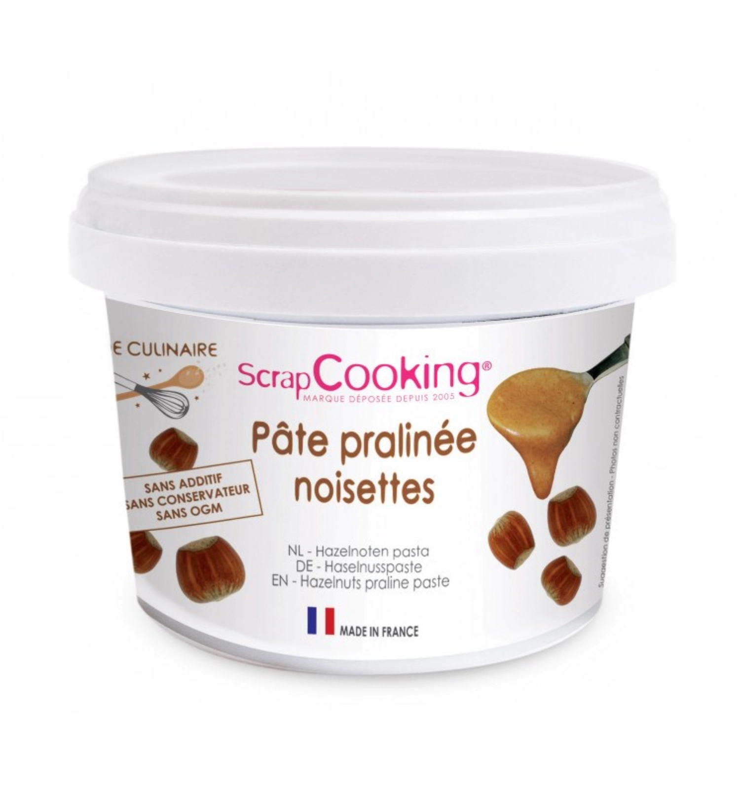 Pâte de noisettes 200g