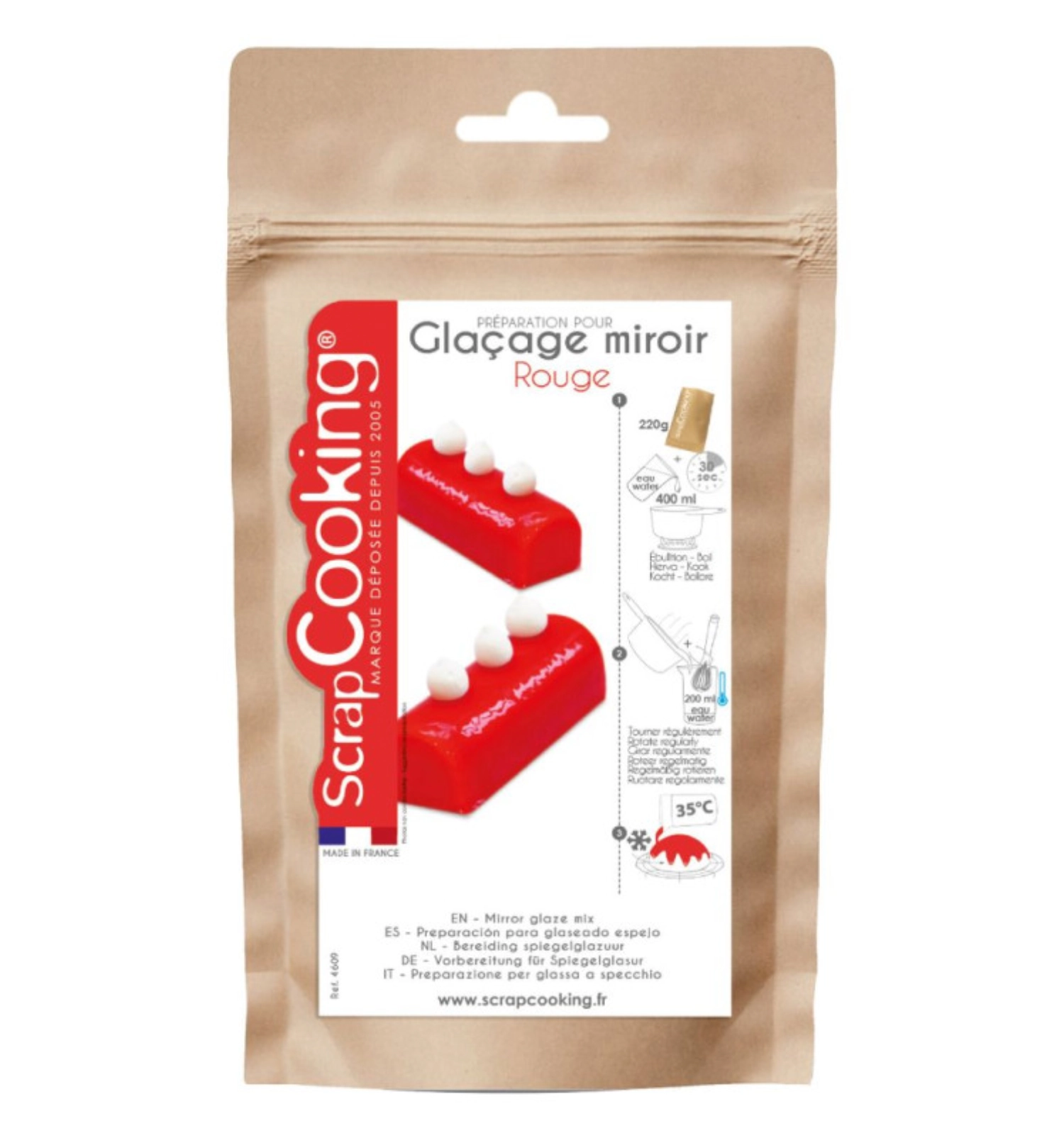 Fertigmischung Spiegelglasur