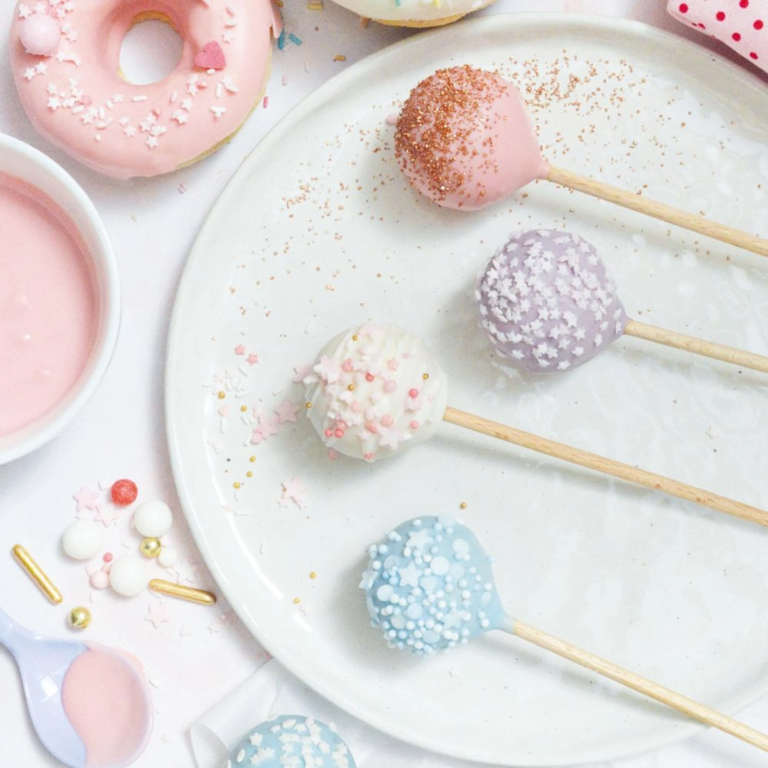 Glaçage au chocolat drip cake, rose 130g