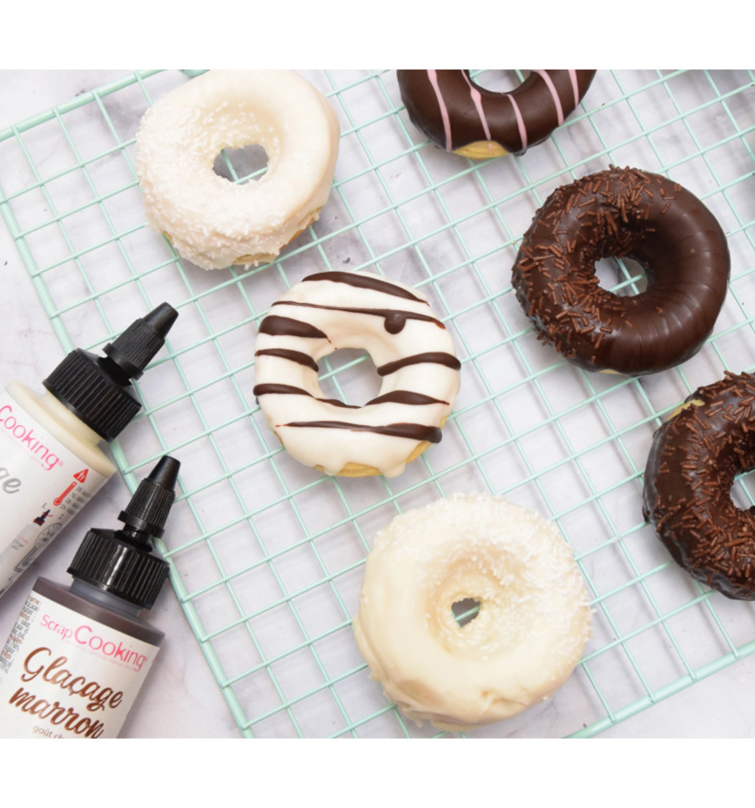 Glaçage au chocolat drip cake, brun 130g